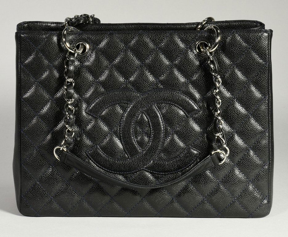 Chanel Grand Shopping Tote, Dark Navy (1 of 10)