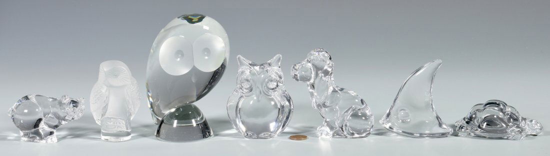 Daum and Steuben Glass Animals (1 of 10)