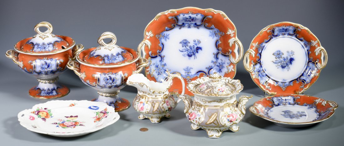 8 Pcs. English Coalport Porcelain (1 of 9)