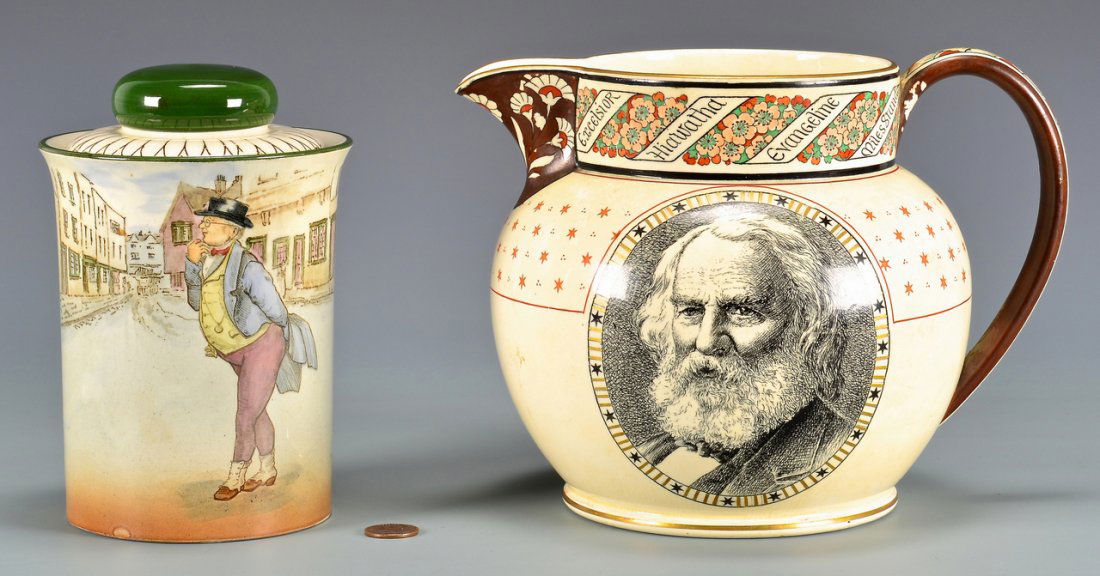 Staffordshire Pitcher, Pickwick Humidor (1 of 8)