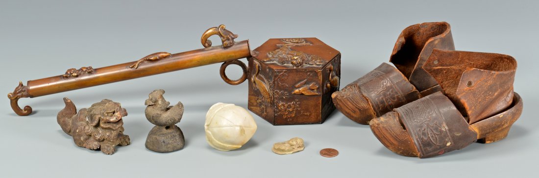 Japanese Meiji Copper Yatate, Pr. Chinese Binding (1 of 8)