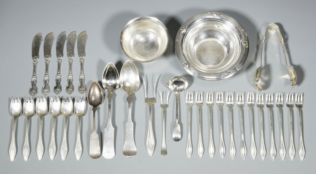 Assd. Sterling, Coin Silver inc. 2 candy bowls (1 of 10)