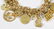 Gold Charm Bracelet, 94.4 grams, 22 charms - 3