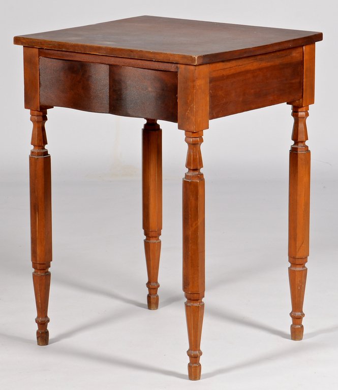 Ohio River Valley Cherry Table, Shaped Drawer (1 of 10)