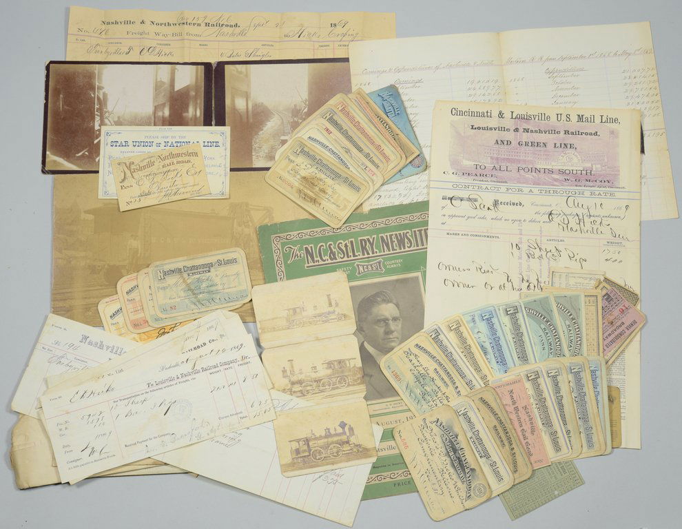 Nashville Railroad Ephemera (1 of 5)
