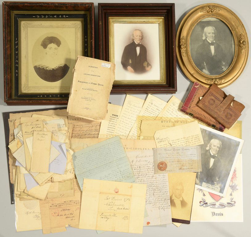 John Davis and Family Archive: Archive of items related to John Davis (1770-1853), early surveyor of Nashville, Tennessee, and his family. Includes Davis's will, numerous land documents, survey maps and some slave information. Davi