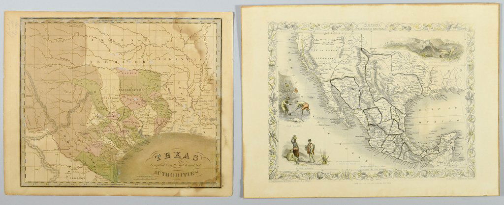 2 Texas Maps inc. Greenleaf, Tallis (1 of 10)