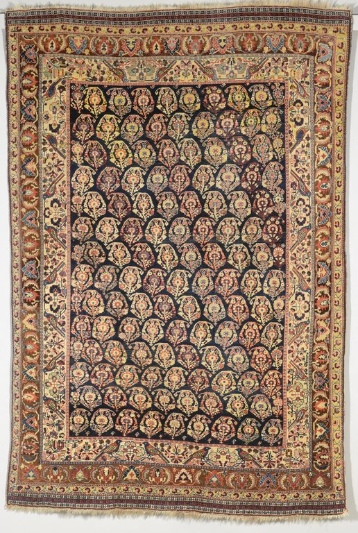 Antique Persian Qashqai area rug, 7'1' x 4'10" (1 of 10)