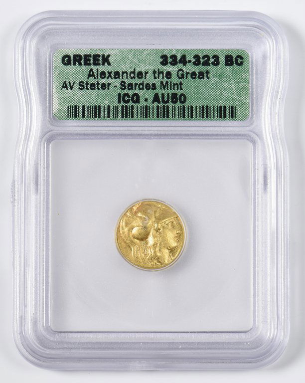 Alexander the Great AV Stater, Sardes Mint (1 of 4)