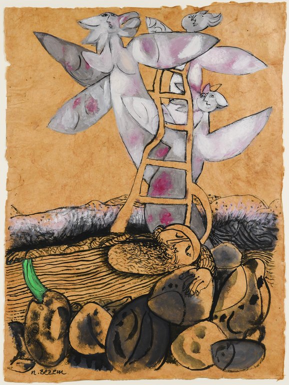 Naftali Bezem Mixed Media on Paper (1 of 6)