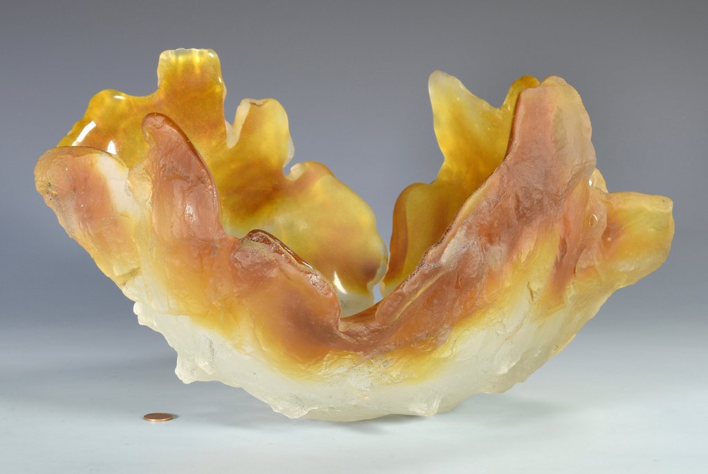 Amanda Brisbane Art Glass Sculptural Bowl (1 of 8)