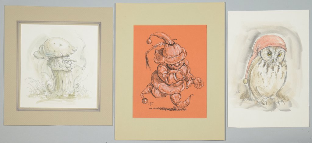 3 Werner Wildner Surrealist Works (1 of 8)