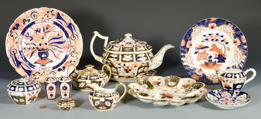 Group of English Imari Porcelain (1 of 10)