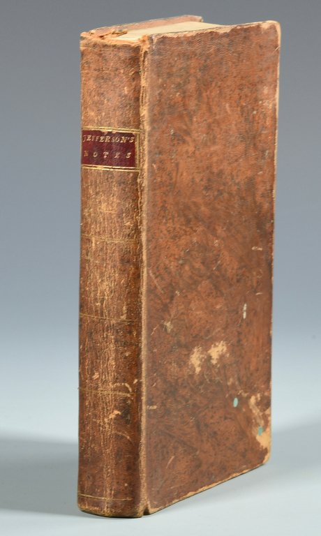 Thos. Jefferson: Notes on the State of VA (1 of 8)