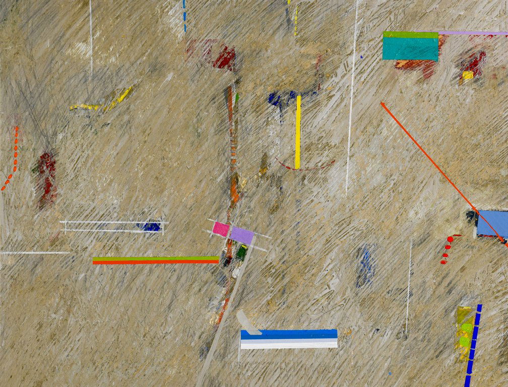 Myrna Burks acrylic on paper landscape (1 of 10)