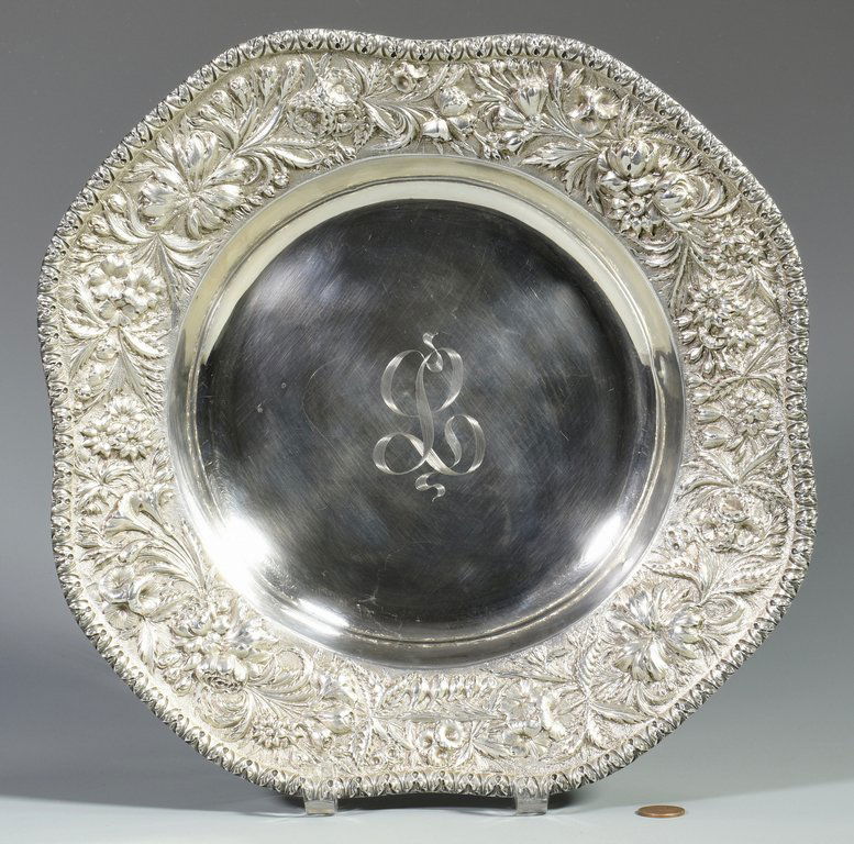 S. Kirk & Son Sterling Repousse Low Bowl (1 of 6)