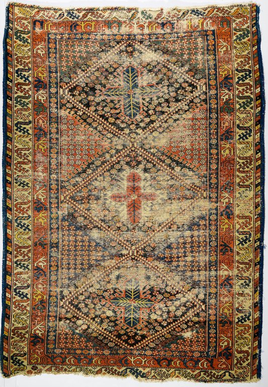 Vintage South Persian rug, 4'10" x 6'11" (1 of 10)