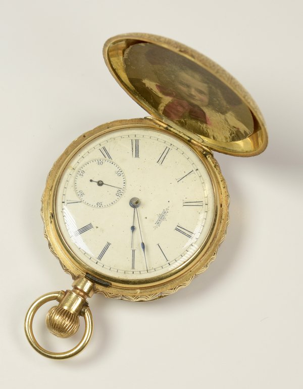 14K Elgin Hunting Case Watch, dated 1883 (1 of 9)
