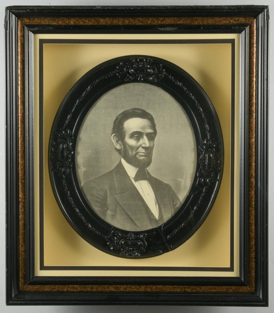 Victorian Abraham Lincoln framed print (1 of 5)