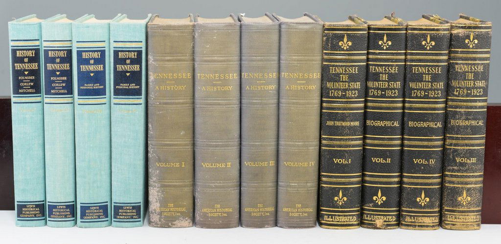 Three sets of Tennessee related books (12 total) (1 of 1)
