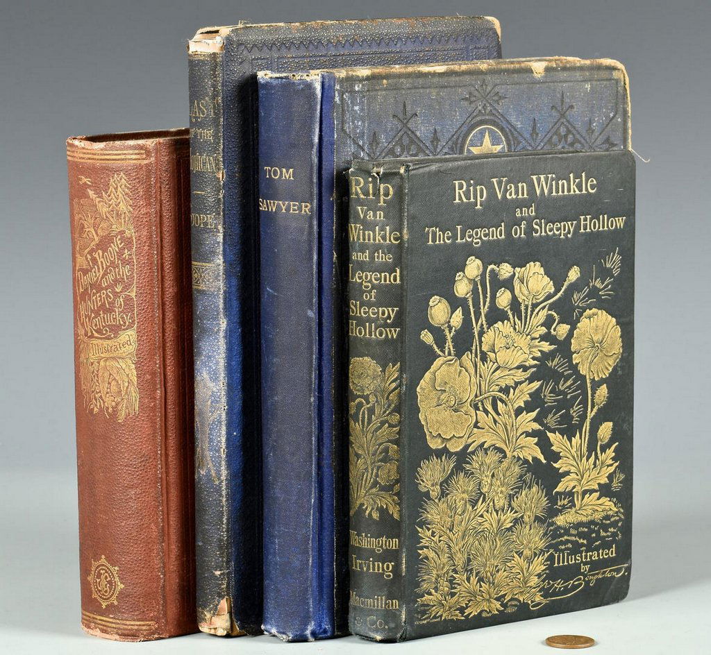 4 Classic Lit Books inc. Tom Sawyer (1 of 10)