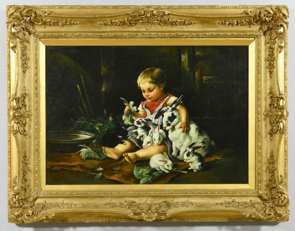 O/C of Child and Rabbits (1 of 10)