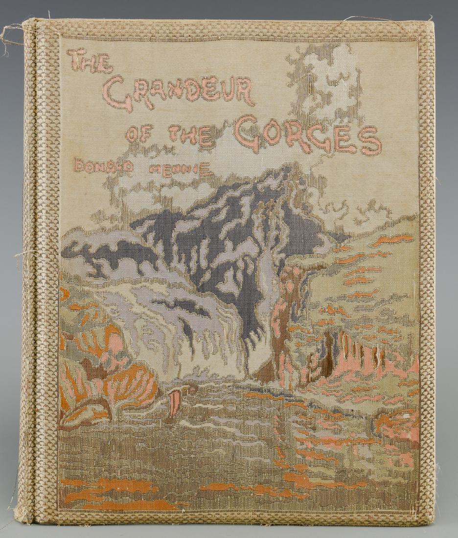 Mennie Grandeur of the Gorges Photography: The Grandeur of the Gorges: Fifty Photographic Studies, with Descriptive Notes, of China's Great Waterway, the Yangtze Kiange, including twelve hand-colored prints. Shanghai: A.S. Watson & Company / K
