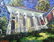 J. Michalopoulos O/C, New Orleans Cottage by Moonlight
