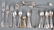 Assd. English Sterling Flatware, 46 pcs - 2