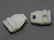carved Chinese white jade belt buckle, Qing dynasty - 2