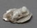 Chinese jade carving of boy lying on leaf, Qing dynasty