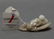 Chinese jade carving of boy lying on leaf, Qing dynasty - 2