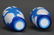 pair of Chinese peking glass vases - 4