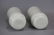 pair of Chinese opaque cream peking glass vases - 3