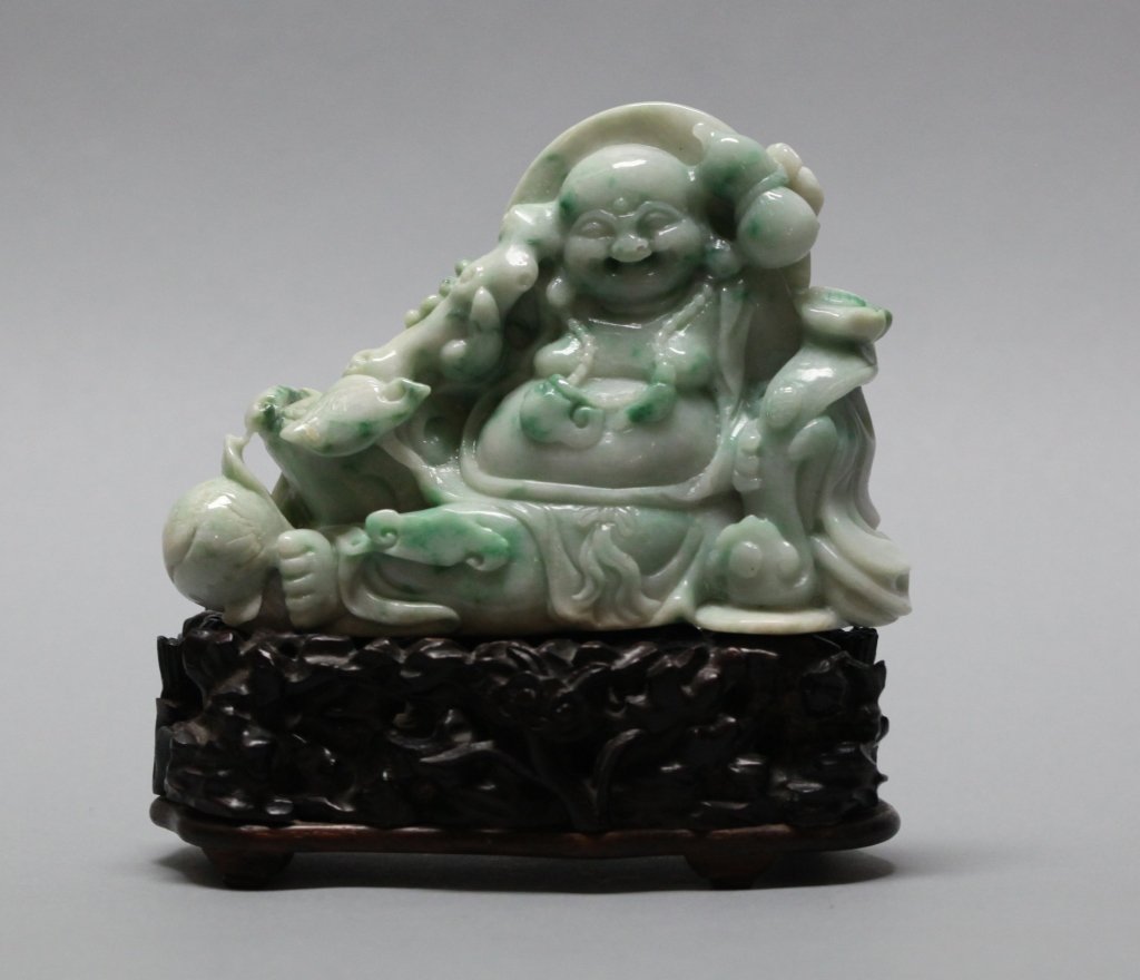 Chinese jadeite buddha (1 of 4)