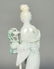 Chinese jadeite figure of a female immortal - 6