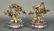 pair of Chinese bonsai jade flower trees, 19th c. - 3