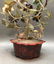 Chinese jade/stone bonsai tree in lacquer planter - 5