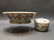 2 Chinese famille rose porcelain items, Qing dynasty - 2