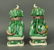 pair of Chinese porcelain foo lions, 19th c. - 3