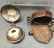 3 Tibetan bronze Buddhist items, 19th c. - 3