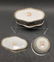 3 Chinese porcelain incense burners, Qing dynasty - 3