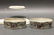 3 Chinese porcelain incense burners, Qing dynasty - 5