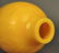 Chinese yellow peking glass vase, 18th c. - 4