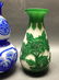 2 Chinese peking glass vases - 3