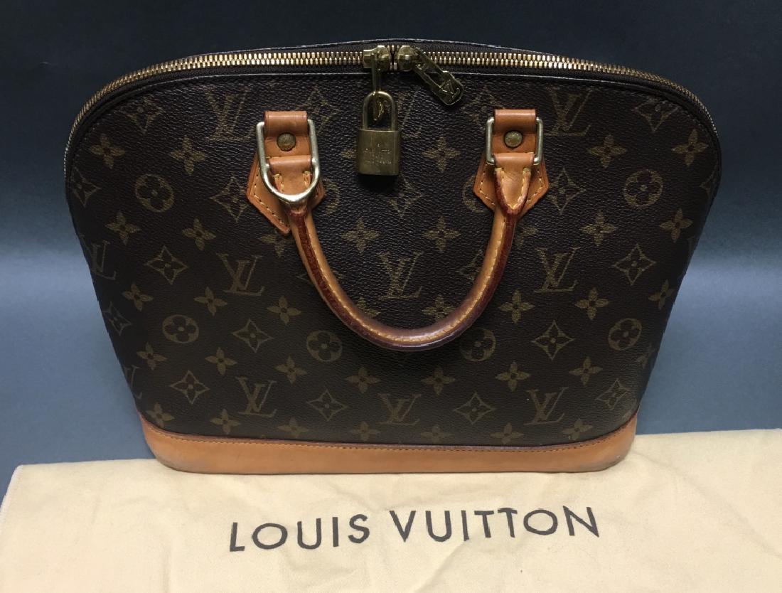 preowned authentic Louis Vuitton monogram Alma bag (1 of 9)
