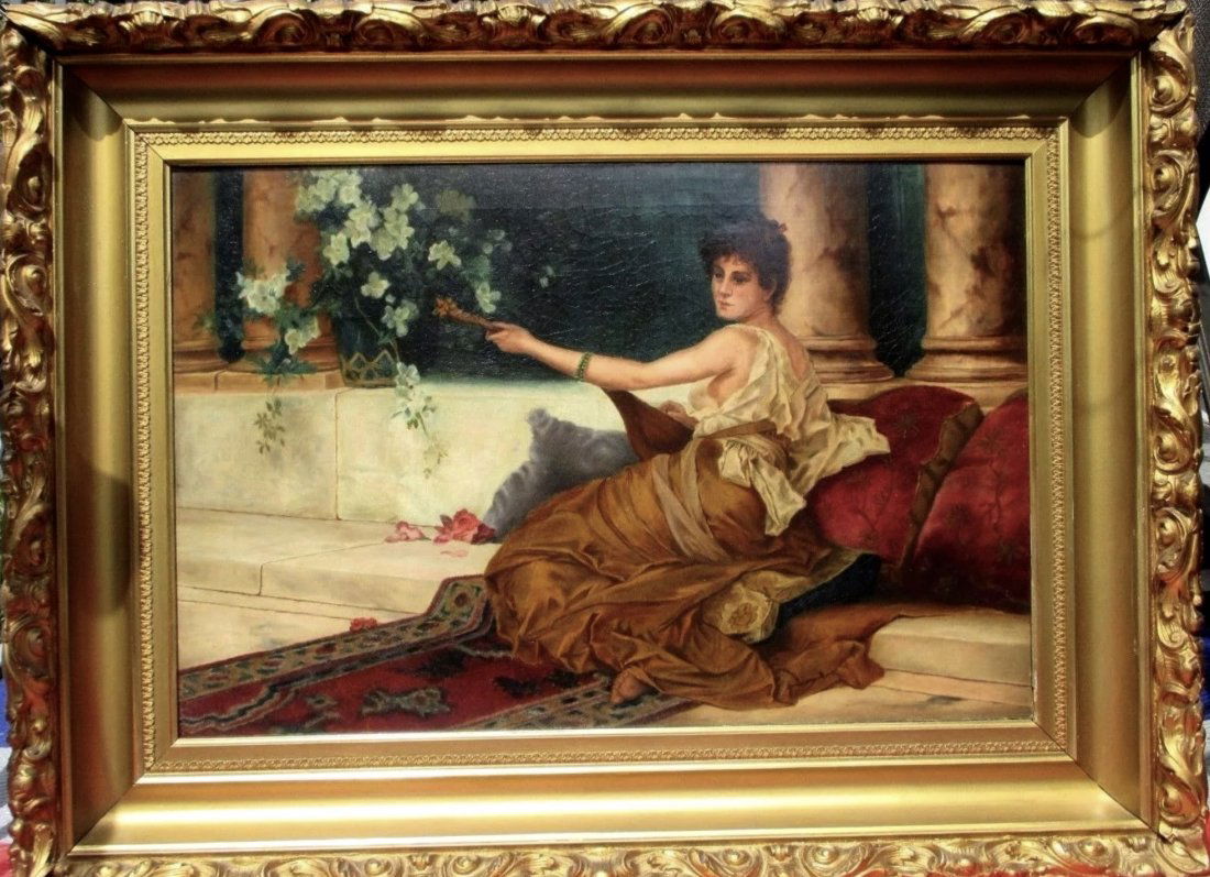 19TH CENTURY ORIENTALIST PAINTING (1 of 2)