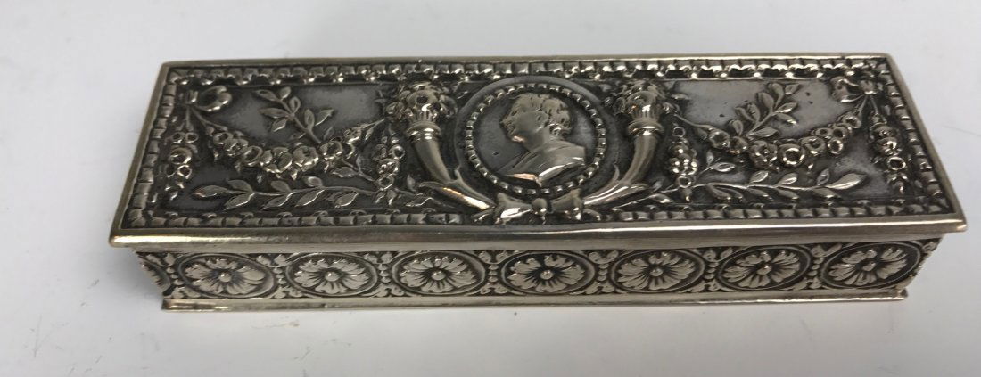 19TH CENTURY CONTINENTAL SILVER BOX (1 of 3)