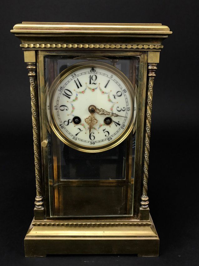 19TH CENTURY DORE BRONZE TIFFANY CLOCK (1 of 3)