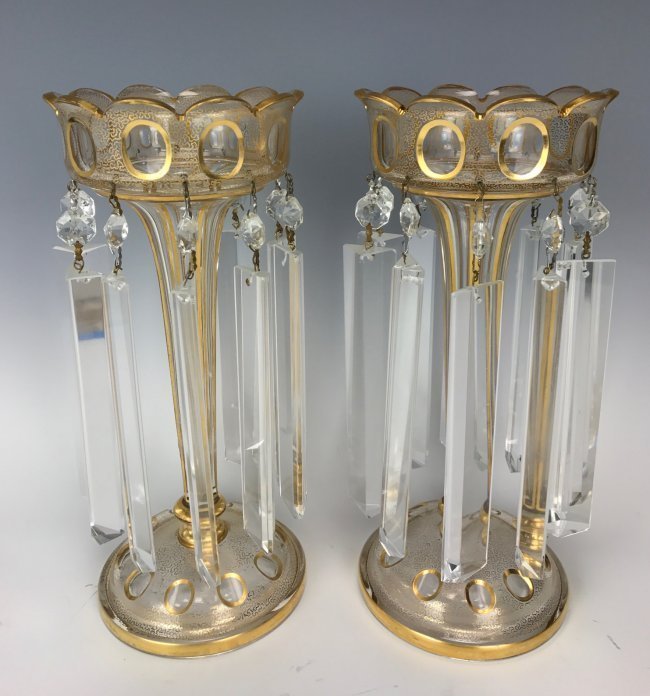 19TH CENTURY BOHEMIAN GLASS LUSTERS (1 of 1)
